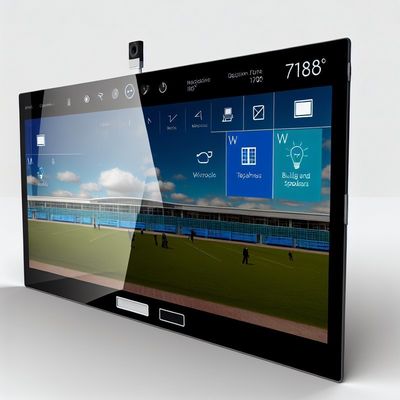 Built-in Speakers and 178° Viewing Angle Interactive Digital Blackboard for IOS Compatibility